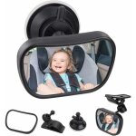 Miroir auto b�b� r�troviseur, b�b� vue arri�re miroir pour si�ge arri�re miroir de voiture pour b�b� ...