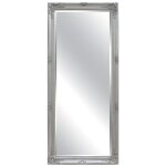 Vente - unique ? miroir mural en bois d'eucalyptus argent� ? dimensions l. 60 x h. 140 cm ? moulures ...