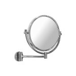 Evenes ® - miroir cosmetique mural elenita 1 et 5 grossissement diam 190mm, fixations incluses Evenes ® - miroir cosmetique mural elenita 1 et 5 grossissement diam 190mm, fixations incluses