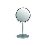 Miroir grossissant sur pied acier chrom capri msv