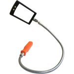 Miroir d'inspection flexible et t�lescopique � led en acier inoxydable, rotation � 360 degr�s pour une ...