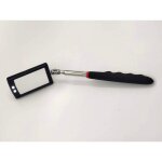Miroir d'inspection télescopique, miroir télescopique à led avec 2 lumières led lumineuses, poignée extensible ... Miroir d'inspection télescopique, miroir télescopique à led avec 2 lumières led lumineuses, poignée extensible ...