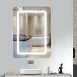 Miroir lumineux led de salle de bain 9 w dimension 50 x 4 x 70 cm