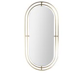 Miroir metal dore
