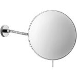 Lineabeta - miroir mural grossissant 3x mevedo en laiton chrom�
