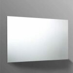 Kiamami valentina ? miroir mural rectangulaire 120x60cm ? cadre en bois poli ? �paisseur 2cm pour installation ...