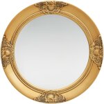 Miroir mural rondstyle baroque 50 cm dor� dec022887