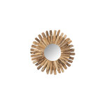 M&s - miroir rond 70 cm en bois flott naturel