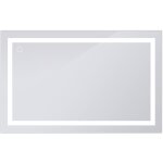 Jeobest - 25w mural miroir led lampe de miroir eclairage pour salle de bain miroir lumineux moderne 1000�600mm ...