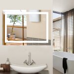 Skecten - miroir salle de bain led miroir mural premium miroir maquillage lampe de lumineux interrupteur ... Skecten - miroir salle de bain led miroir mural premium miroir maquillage lampe de lumineux interrupteur ...
