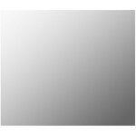 Maison chic - miroir sans cadre miroir mural miroir salle de bain / style baroque 70x50 cm verre