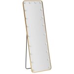 Miroir sur pied rectangulaire hollywood � led 50 x 6 � 45 x 160 cm (�clairage 3 couleurs)