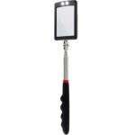 Miroir t�lescopique � led ultra fin - batterie incluse - tr�s clair - extensible jusqu'� 88 cm - double ...