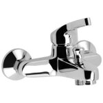 Pro et discount - mitigeur de bain douche chrom avec limiteur de dbit robinet de baignoire monocommande ...