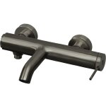 Essebagno - mitigeur bain - douche mécanique luisa gun métal Essebagno - mitigeur bain - douche mécanique luisa gun métal