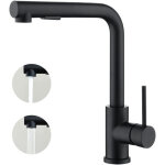 Mitigeur de cuisine avec douchette extractible, monocommande, rotation � 360�, 2 modes de pulv�risat ...