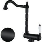 Mitigeur cuisine rabattable noir, laiton robinet cuisine pliable mitigeur de cuisine sous fen�tre avec ...