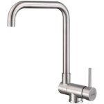 Balimo - mitigeur cuisine rabattable pivotant  360, lonheo robinet cuisine avec poigne pliable contre ...