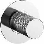 Mitigeur douche encastrable 1 sortie avec bouton industriel paini cox grip 7gcr690 chrom� - 1 sortie