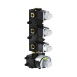 Nobili - mitigeur de douche encastré thermostatique 3 voies série live we00103 / tcr chromé - laiton Nobili - mitigeur de douche encastré thermostatique 3 voies série live we00103 / tcr chromé - laiton