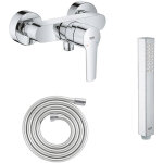 Grohe mitigeur de douche start 2021 monocommande avec douchette 1jet vitalio joy cube et flexible 200cm ...
