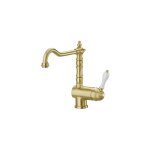 Cristina ondyna - mitigeur pour vier farfalle retro vieux bronze avec bec orientable fr13392