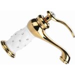 Mitigeur de lavabo avec autres accessoires robinet de lavabo laiton massif pour vasque salle de bains ...