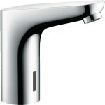 Hansgrohe - mitigeur lavabo électronique focus sans manette de réglage de température sur batterie chromé ... Hansgrohe - mitigeur lavabo électronique focus sans manette de réglage de température sur batterie chromé ...