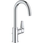 Grohe start edge - mitigeur de lavabo avec bec rotatif et vidage, chrome 24201001