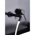 Mitigeur lavabo mural rotatif � 360�robinet salle de bain pour baignoire et lavabo robinetterie lavabo ...