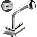 Sanifirst - mitigeur de lavabo / paillasse bebe thermostatique monotrou mastermix a douchette extractible ... Sanifirst - mitigeur de lavabo / paillasse bebe thermostatique monotrou mastermix a douchette extractible ...
