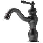 Mitigeur de lavabo robinet salle de bain, mitigeur lavabo pivotant � 360� robinet mitigeur lavabo, r�tro ...