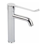 Delabie - mitigeur monotrou avec bec fixe 165 x 140 mm