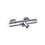 Eurosanit ? mitigeur thermostatique de baignoire ? finition chrome ? entraxe 150 mm ? corps en laiton ...