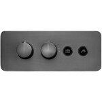 Mitigeur thermostatique de douche à encastrer avec corps d'encastrement, 2 sorties - 30x12cm - nt7646 ... Mitigeur thermostatique de douche à encastrer avec corps d'encastrement, 2 sorties - 30x12cm - nt7646 ...