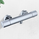 Mitigeur thermostatique intelligente 38? de douche robinet baignoire mural en laiton robinetterie de ...