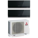 Mitsubishi electric ? climatiseur r�versible 2x9000 btu ? technologie inverter ? wi - fi int�gr� ? scop ...