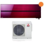 Mitsubishi electric ? climatiseur r�versible 9000 btu ln25vgr ? r32 �cologique ? wi - fi int�gr� ? niveau ...