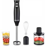 Mixeur plongeant 800w, rgulateur de vitesse, turbine, lames en acier inoxydable, manche amovible en ...