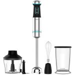 Mixeur plongeant power titanblack 1200 xl cream&crush - cecotec