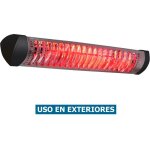 Chauffage halogne infrarouge mo - el sharklite 718n / 10 m2 / ip65