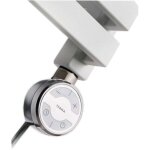 Moa - tige de chauffage avec thermostat, 200 w, chrome moa - c - 200 - sapho