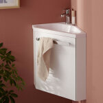 Meuble lave - mains d'angle skino