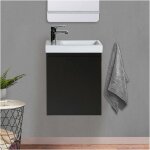 Meuble lave - mains suspendu avec vasque cramique