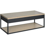 Mob - in - meuble de salle de bain en mtal et bois avec plan 120cm will