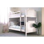 Mobilier deco - clemence ii - lit superpos sparable 90 x 190 cm en bois blanc
