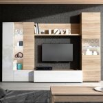 Mobimarket - mobilier essentiel de salon - salle � manger lumineux 260 cm (largeur) x 185 cm (hauteur) ...