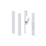 Lot de 4 pinces mobois pour ensemble boreal - blanc - 1025199
