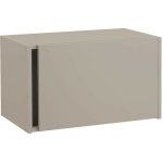 Moderna - meuble haut urban 60 cm mélaminé 16mm argile 1 abattant Moderna - meuble haut urban 60 cm mélaminé 16mm argile 1 abattant