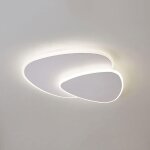Moderne plafonnier, dimmable 3000k - 6507k luminaire plafonnier, lustre de lampe de forme de cr�ativit� ...